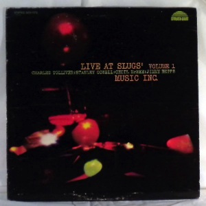 MUSIC INC - Live At Slugs' Volume 1 - 33T