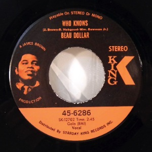 BEAU DOLLAR - Who Knows / Where The Soul Trees Grow - 7inch (SP)