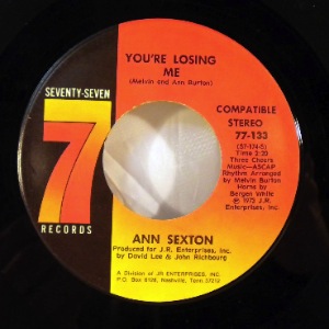 ANN SEXTON - You're Losing Me - 7inch (SP)
