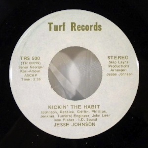 JESSE JOHNSON / CHOCOLATE FUDGE EXPRESS - Kickin' The Habit / Down The Line - 7inch (SP)