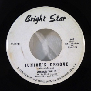 JUNIOR WELLS - Up In Heah / Junior's Groove - 7inch (SP)