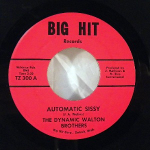 THE DYNAMIC WALTON BROTHERS - Automatic Sissy / Funky Soul - 7inch (SP)