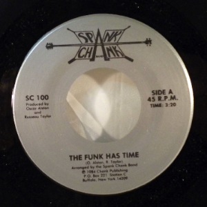 THE SPANK CHANK BAND - The Funk has time - 7inch (SP)