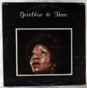 GERALDINE DE HAAS - Same - LP