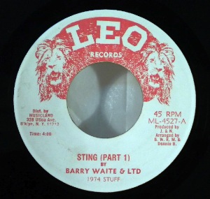BARRY WAITE & LTD - Sting - 7inch (SP)