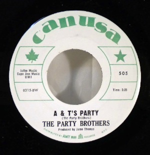 THE PARTY BROTHERS - A&T's party - 7inch (SP)