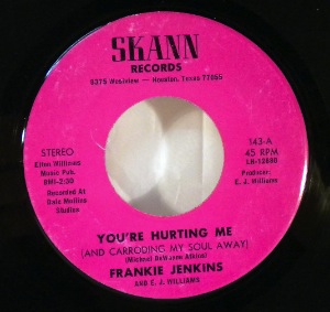 FRANKIE JENKINS - You're hurting me - 7inch (SP)
