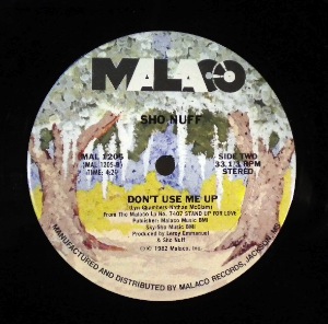 SHO NUFF - Don't use me up - Maxi 45T