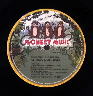 DR. JERKY & MRS HIVES - Higher - 12 inch 45 rpm