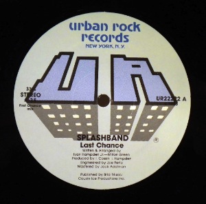 SPLASHBAND - Last chance - 12 inch 45 rpm