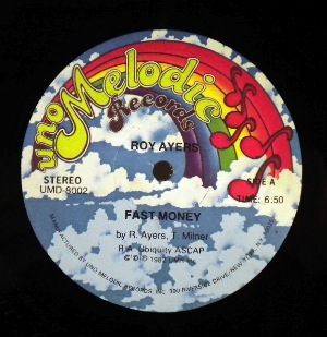 ROY AYERS - Fast money - 12 inch 45 rpm