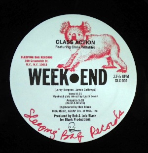 CLASS ACTION - Weekend - 12 inch 45 rpm