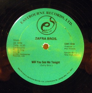 ZAFRA BROS - Will you see me tonight - Maxi 45T