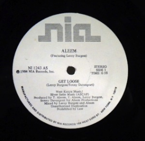 ALEEM - Get loose - 12 inch 45 rpm