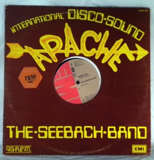 THE SEEBACH BAND - Apache / Bubble sex - 12 inch 45 rpm