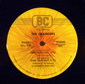 THE GRAINGERS - Shine your light - 12 inch 45 rpm