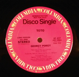 CHARME - Georgy porgy - Maxi 45T