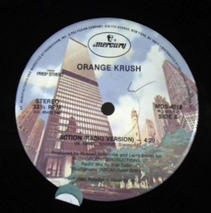 ORANGE KRUSH - Action - 12 inch 45 rpm