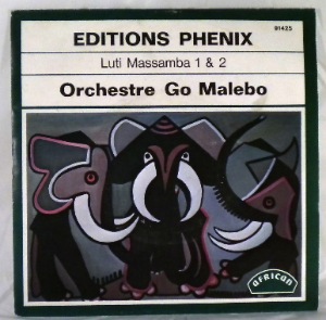 ORCHESTRE GO MALEBO - Luti massamba - 45T (SP 2 titres)