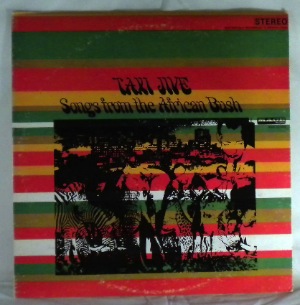 VARIOUS - Taxi Jive songs from the african bush - LP