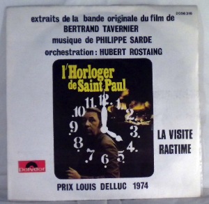 PHILIPPE SARDE - L'horloger De Saint-Paul - 7inch (SP)