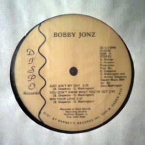 JIMMY BURNS / BOBBY JONZ - Same - LP