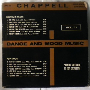 PIERRE DUTOUR - Dance and mood music Vol. 11 - LP