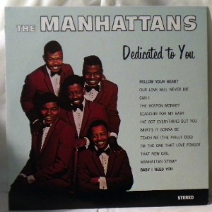 THE MANHATTANS - Dedicated to you - LP