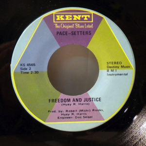 PACE-SETTERS - Push on Jessie Jackson / Freedom and justice - 7inch (SP)