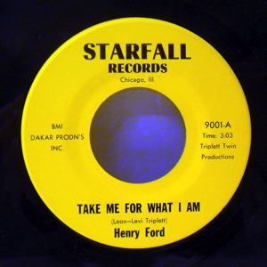 HENRY FORD - Take me for what I am / I love you and need you - 7inch (SP)
