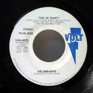 THE BAR-KAYS - Son of shaft - 7inch (SP)
