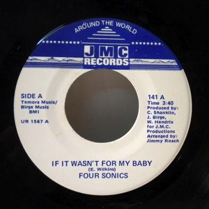 FOUR SONICS - If it wasn't for my baby / There's no love - 7inch (SP)