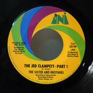 THE SISTER AND BROTHERS - The jed clampett - 7inch (SP)