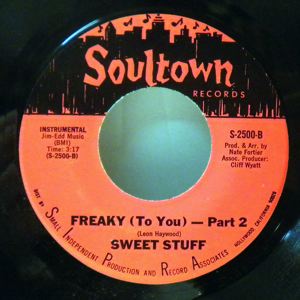 SWEET STUFF - Freaky (to you) - 7inch (SP)