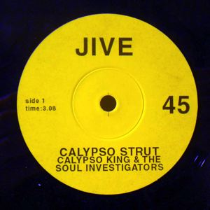CALYPSO KING AND THE SOUL INVESTIGATORS - Party Food / Calypso Strut - 7inch (SP)