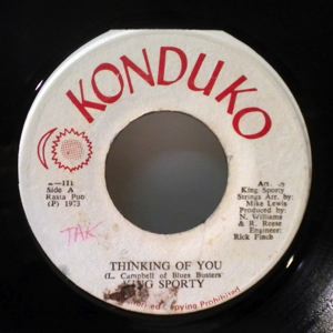 KING SPORTY - Thinking of you - 7inch (SP)