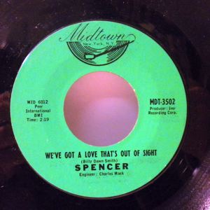 SPENCER - My baby's comin' home / We've got a love that's out of sight - 7inch (SP)