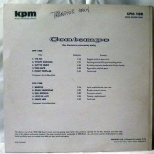 KEITH MANSFIELD - Contempo - LP