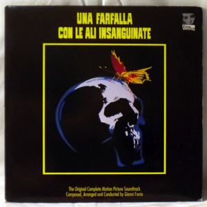 GIANNI FERRIO - Una Farfalla Con Le Ali Insanguinate - LP