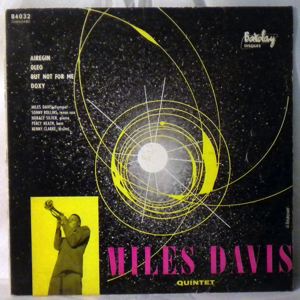 MILES DAVIS QUINTET - Same - 10 inch
