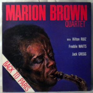 MARION BROWN QUARTET - Back To Paris - LP