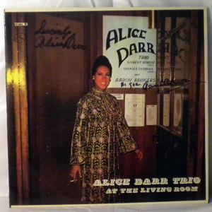 ALICE DARR TRIO - At The Living Room - LP