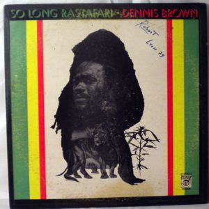 DENNIS BROWN - So long rastafari - LP