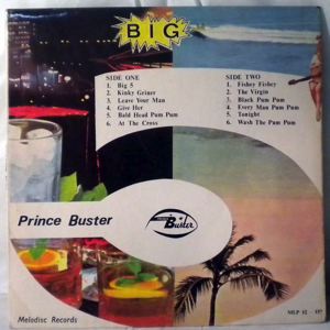 PRINCE BUSTER & ALL STARS - Big 5 - LP