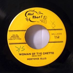HORTENSE ELLIS - Woman of the ghetto - 7inch (SP)