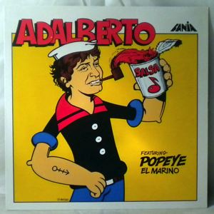 ADALBERTO SANTIAGO - Adalberto Featuring Popeye El Marino - LP