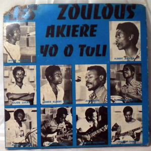 LES ZOULOUS - Akiere / Yo o toli - 7inch (SP)