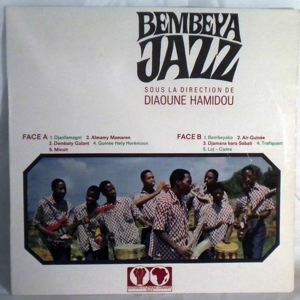 BEMBEYA JAZZ - Sous la direction de Diaoune Hamidou - LP