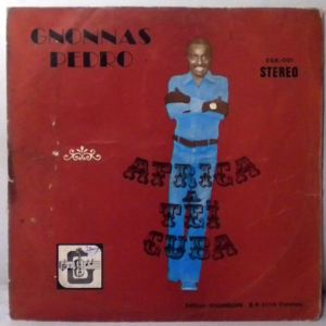 GNONNAS PEDRO - Africa tei Cuba - LP