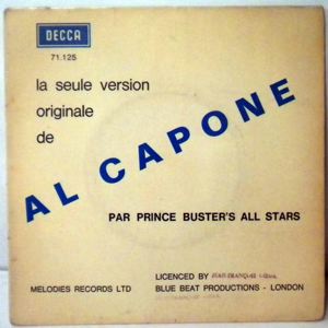 PRINCE BUSTER - Al Capone - 7inch (SP)